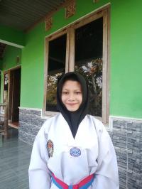 JUARA 2 JUNIOR - TAEGEUK 3 - PUTRI afrika anggita putri